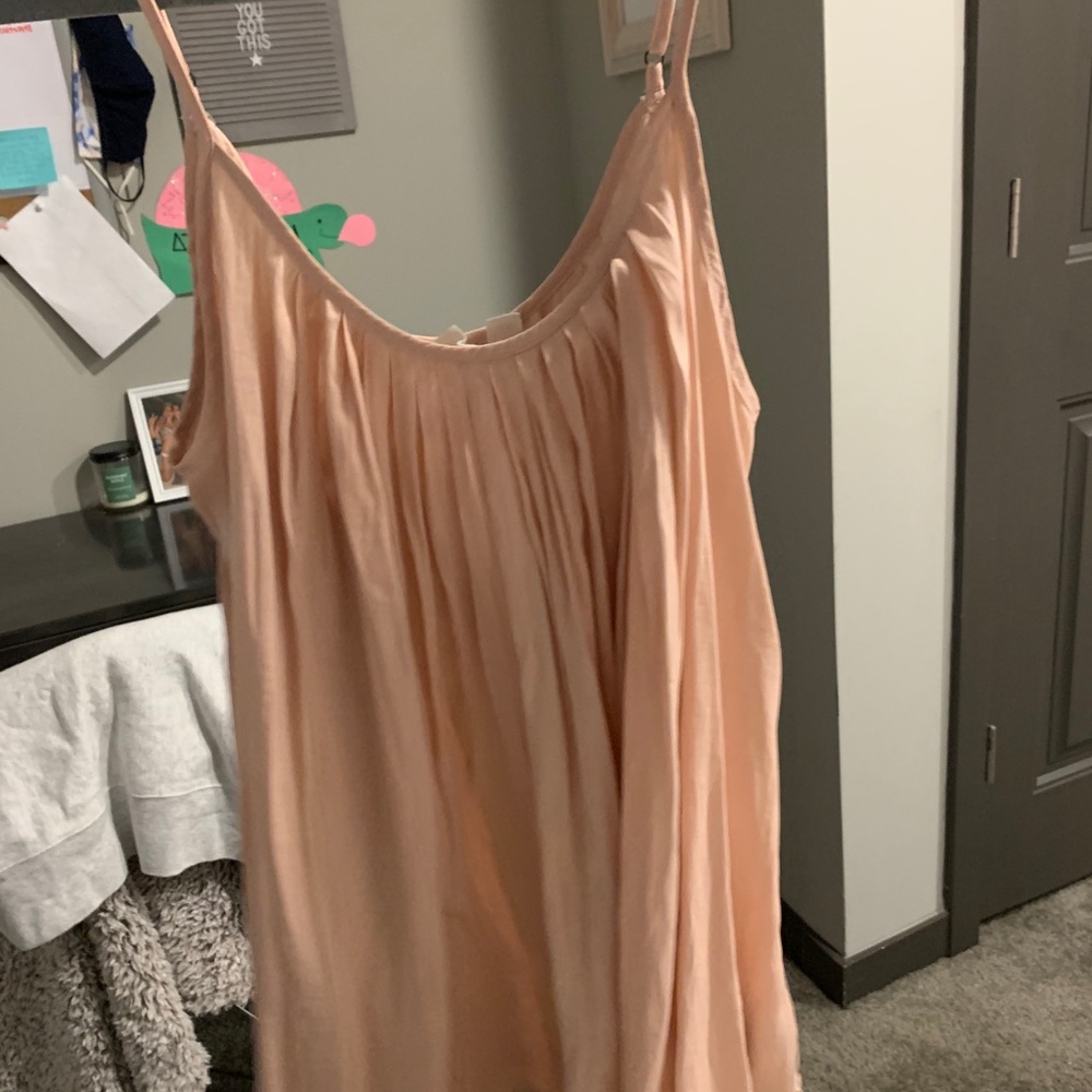 gap pink tank top